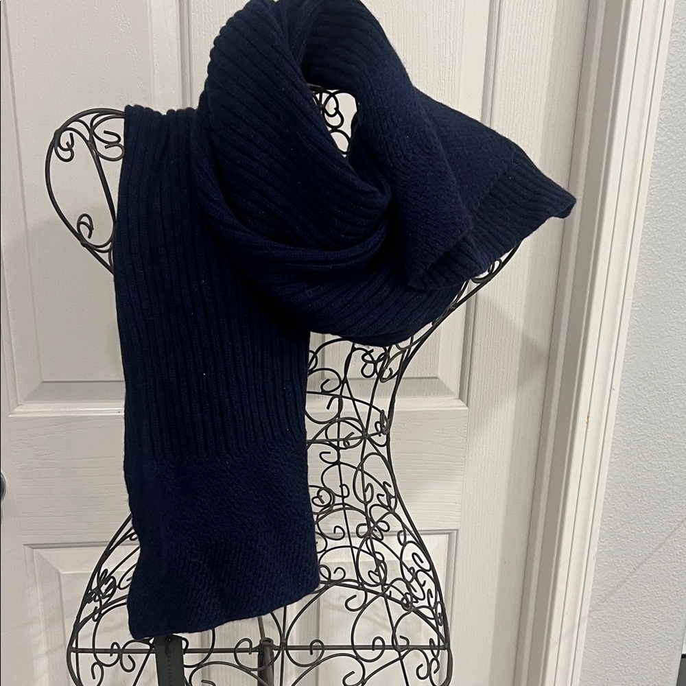 All Saints Deep Blue Knit Accessory. NWT